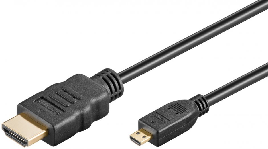 Imagine Cablu micro HDMI-D la HDMI 8K60Hz/4K120Hz T-T 3m, Goobay G74434